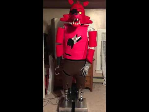 Real FNAF Foxy Animatronic Part 1 (Instructions included!)