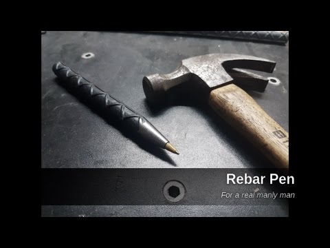 Rebar Pen / Pluma de Varilla