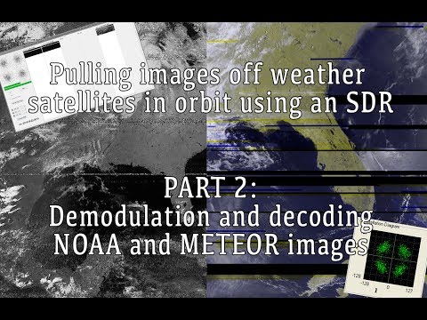 Receiving images from satellites part 2: Decoding and demodulating NOAA and METEOR transmissions