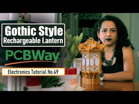 Rechargeable Gothic Lantern