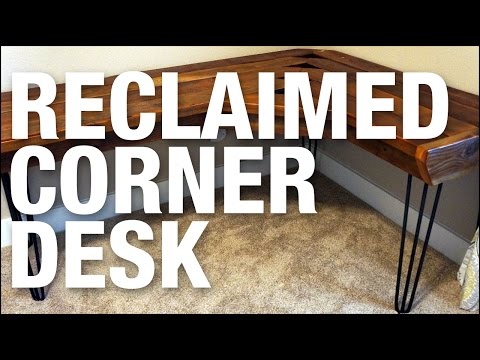 Reclaimed Corner Desk