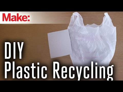 Recycle Plastic Bags Into Plastic Sheets