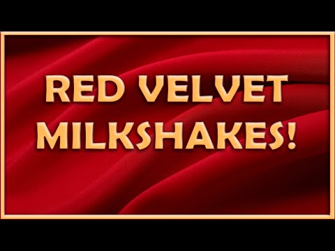 Red Velvet Milkshakes!