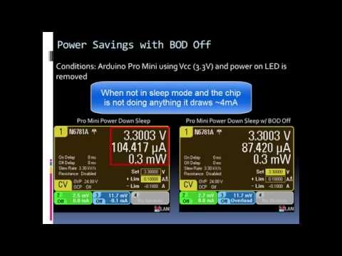 Reducing Arduino&amp;rsquo;s Power Consumption Part 4 (Turning Off the BOD)