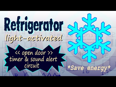 Refrigerator Open Door Alarm circuit