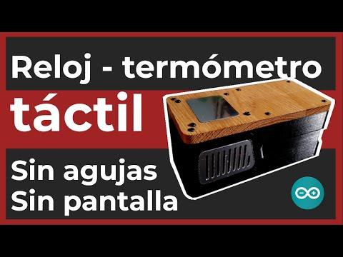 Reloj Term&oacute;metro TACTIL🌡️ sin pantalla ni agujas.