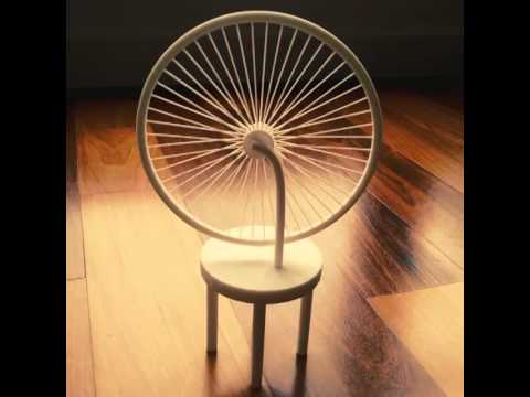 Remake of Duchamp's Bicycle Wheel