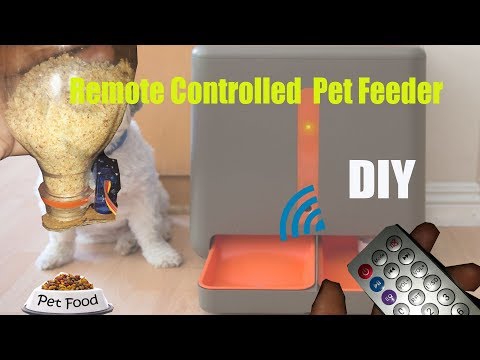 Remote Controlled Pet Feeder | DIY