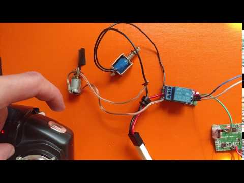 Remote Controlled Relay from Broken Drone Test