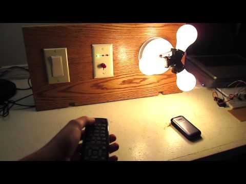 Remote control light switch (arduino)