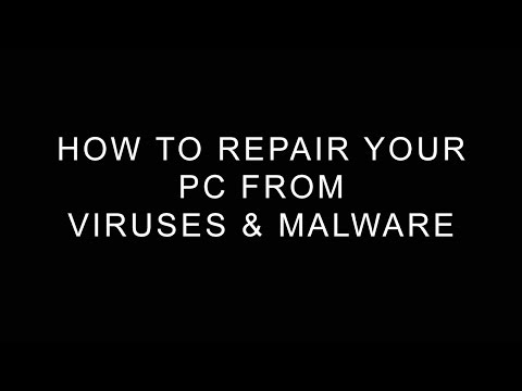 Remove Viruses &amp;amp; Malware using Anti-Malware and HouseCall FREE