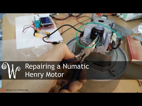 Repairing a Numatic Henry Motor