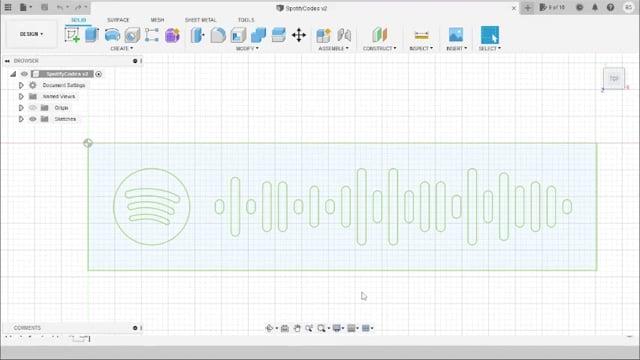 Repairing an SVG in Fusion360