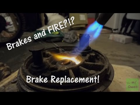 Replacing Dirt Bike Brake Shoes In Under 2 Minutes!!! | Repairs w/ Owen