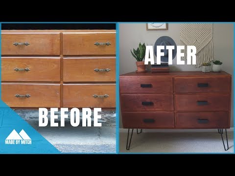 Restoring an old Dresser | How to