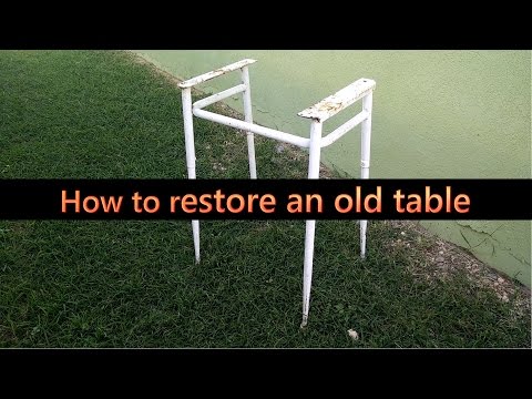 Restoring an old table - Part 1