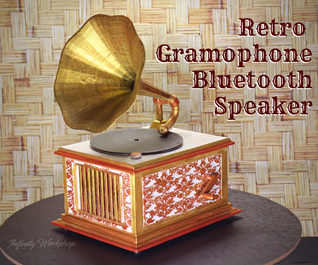 Retro  Gramophone Bluetooth Speaker.png