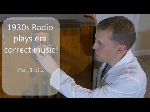 Retro Radio w/ simulated radio stations - Part 1 of 2