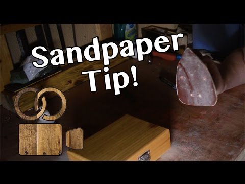 Reuse Old Sanding Pads!