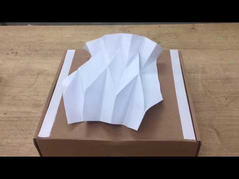 Reverse Folding Kinetic Origami!