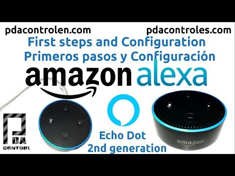 Review &amp;amp; Configuration Amazon Echo Dot Alexa 2nd Generation : PDAControl