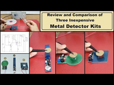 Review and Comparison of Three Inexpensive Metal Detector Kits