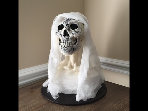 Rice Krispies Sculpting: Day of the Dead Virgin Mary Bust Tutorial