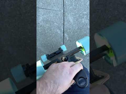 Riding My DIY Electric Longboard For the First Time