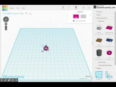 Ring Generator in Tinkercad