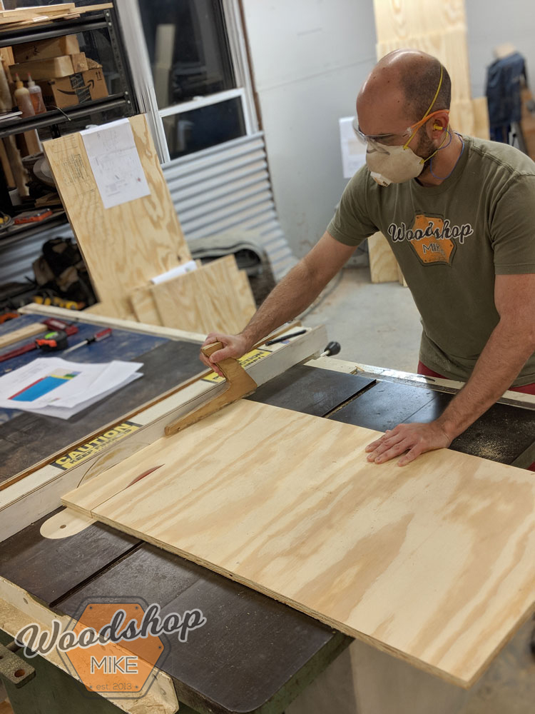 Ripping Drawer Sides on Table Saw-DIY Outfeed Workbench copy.jpg