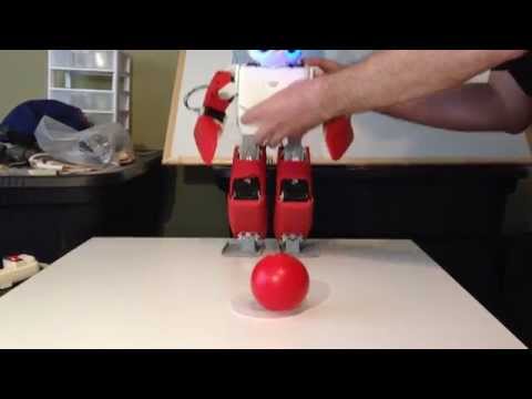 Robby-3D (ROBOTIS-OP) walk test 04/12/2015