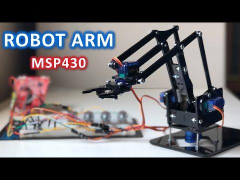 Robot Arm - MSP430 &amp;amp; Potentiometer Control