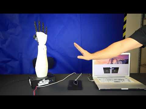 Robot Hand Controlled With Leap Motion, Node.js, and Arduino