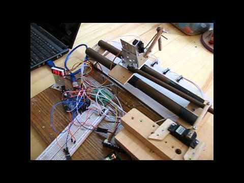 Robotic Button Masher Clock