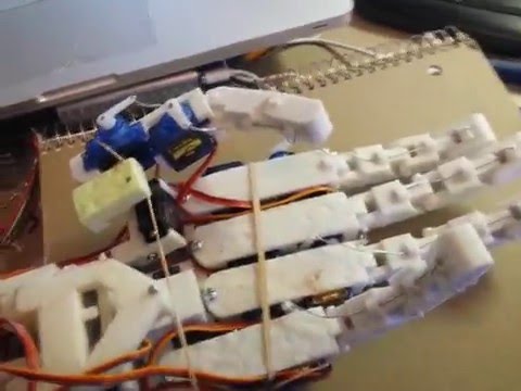 Robotic Hand Motion Test 2