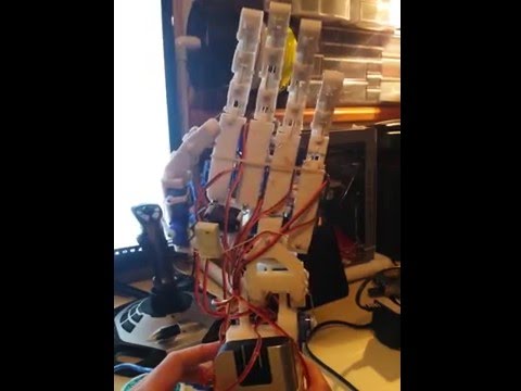 Robotic Hand Wave Test