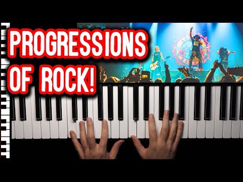 Rock &amp;amp; Roll Chord Progressions on Piano: The 4 Essential Patterns