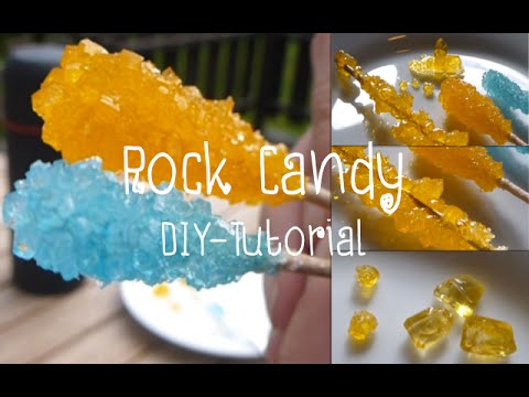 Rock Candy - Regular And Large Crystals! (Sugar Crystals) - Tutorial DIY