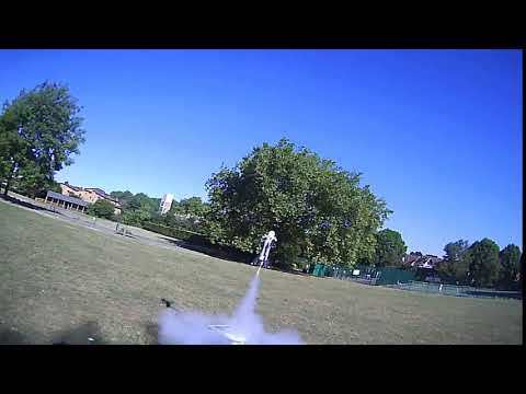 Rocket Drone Pyro Motor Launch - Short