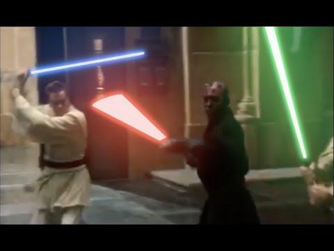 Rotoscoped Lightsabers