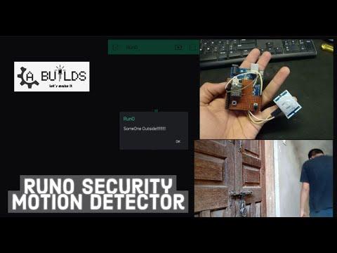 Runo :- Security Motion Detector