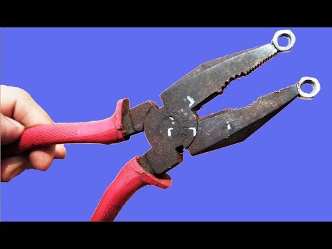 Rusted Plier Hack Homemade tools