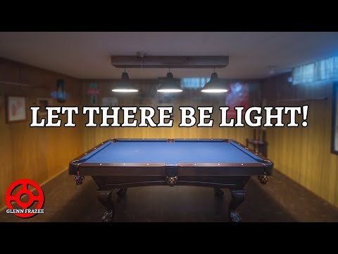 Rustic Farmhouse Pool Table Light | Recycled and Reclaimed Materials [Woodworking]