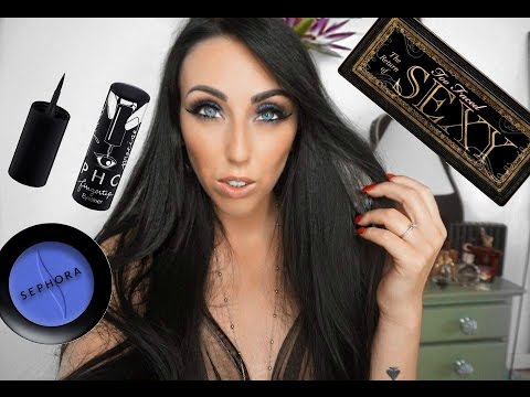 SEPHORA Blue Eyeshadow || Makeup Tutorial || QueenBella