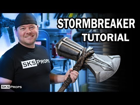 SKS Props Builds Stormbreaker from Avengers Infinity War