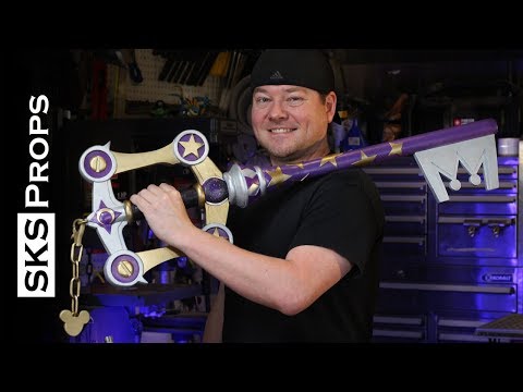 SKS Props builds a Keyblade from Kingdom Hearts 3