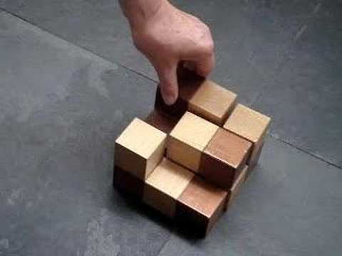 SOMA CUBE puzzle solution