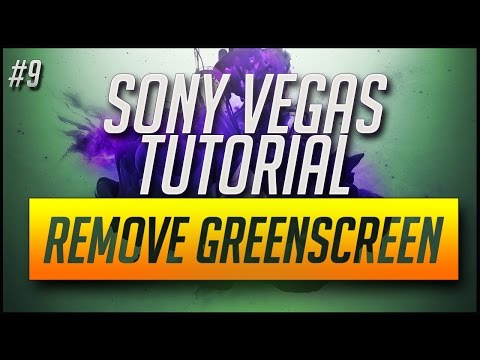 SONY VEGAS 13/14 TUTORIAL - HOW TO REMOVE GREEN SCREEN