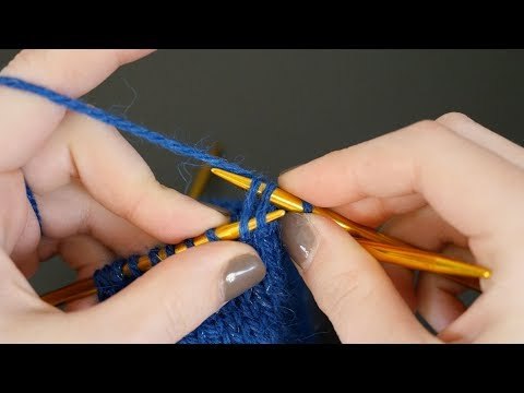 SSK (Slip, Slip, Knit) Stitch Decrease // Becky Stern