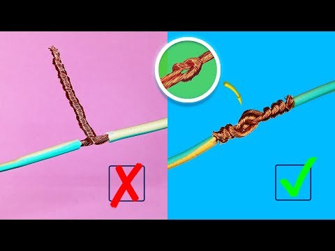 SUPERb IDEA! HOW TO TWIST ELECTRIC WIRE TOGETHER!